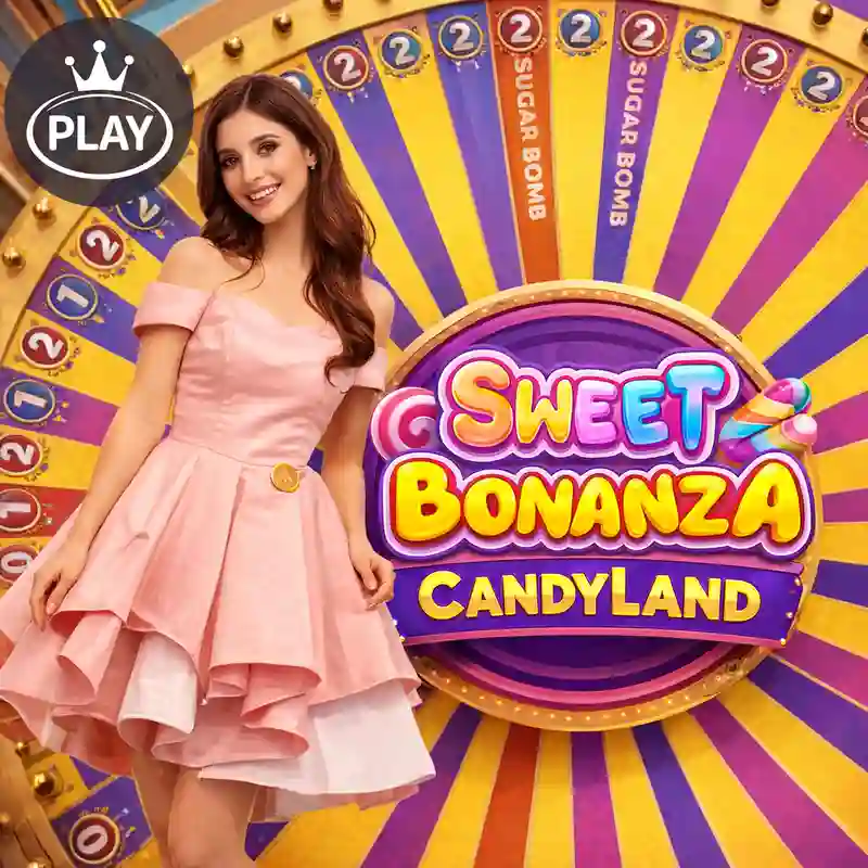 Sweet Bonanza Candyland Game Banner